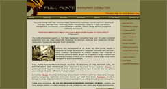 Desktop Screenshot of fullplateconsulting.com